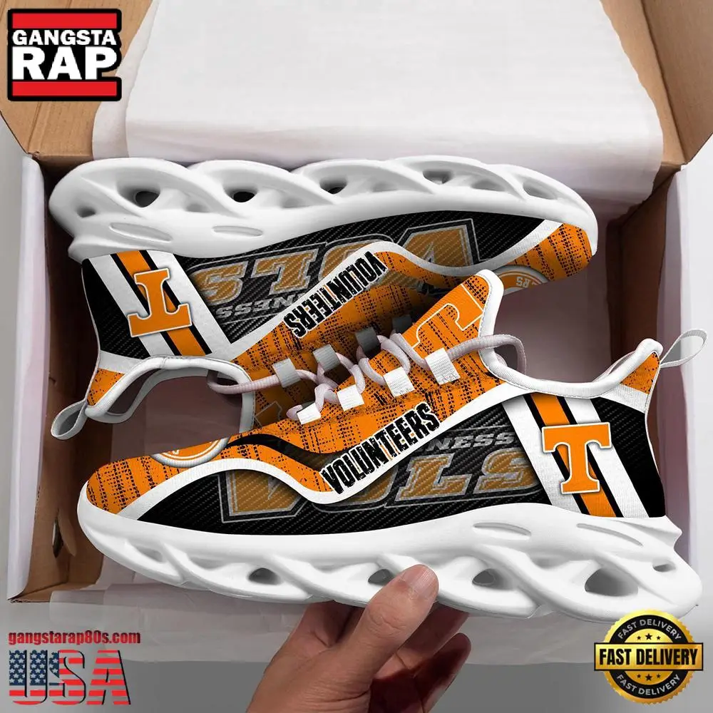 Tennessee Volunteers NCAA Clunky New Design Max Soul Shoes, Running Sneakers