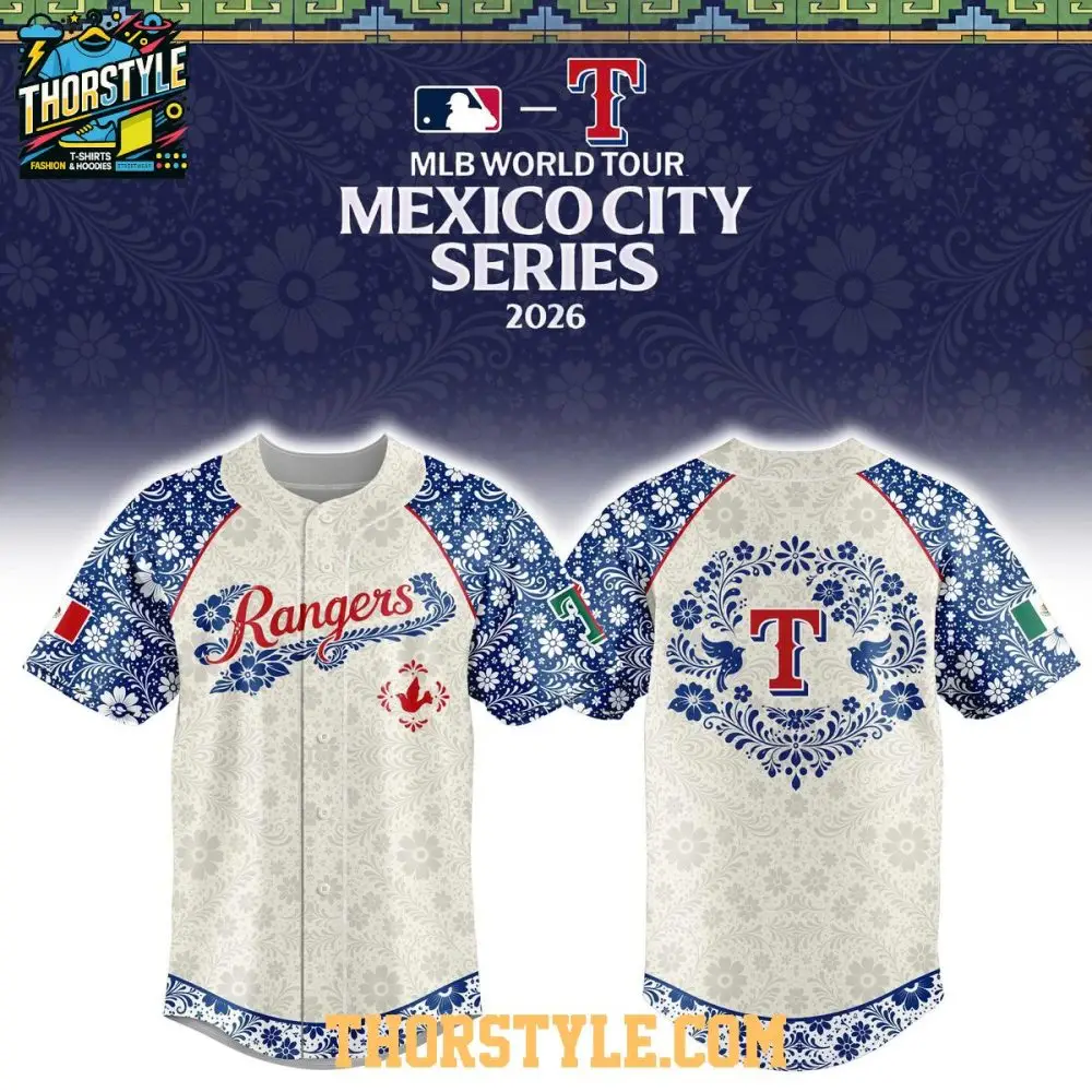 Texas Rangers Mexican Heritage Night X Mlb 2026 Baseball Jersey