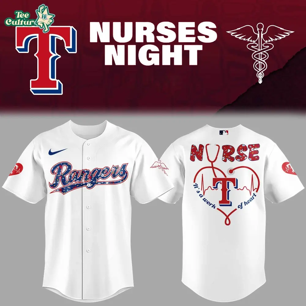 Texas Rangers Nurses Night 2026 Special Edition MLB Jersey