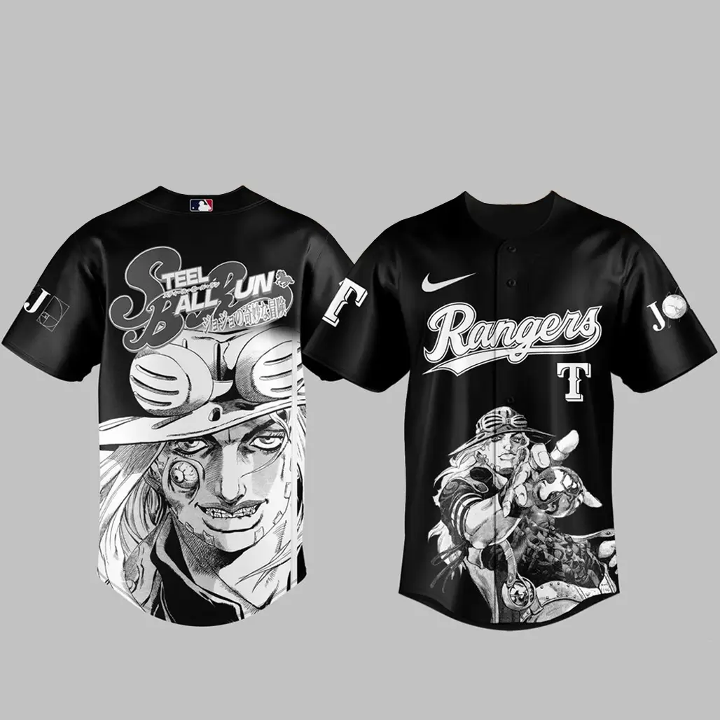 Texas Rangers Steel Ball Run 2026 Major League Baseball Jersey - Tazila