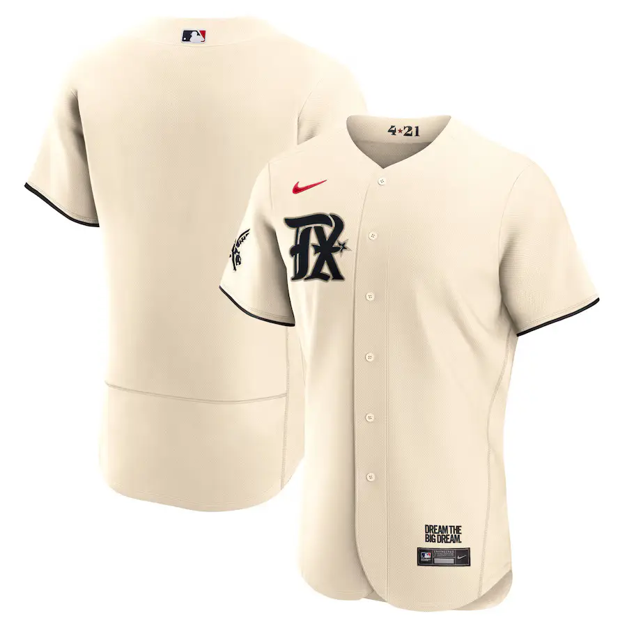 Texas Rangers World Series Champions 2023 Active Player Cream City Connect Jersey