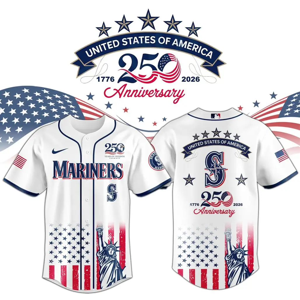 Texas Rangers x America’s 250th Anniversary 2026 Baseball Jersey - Tazila