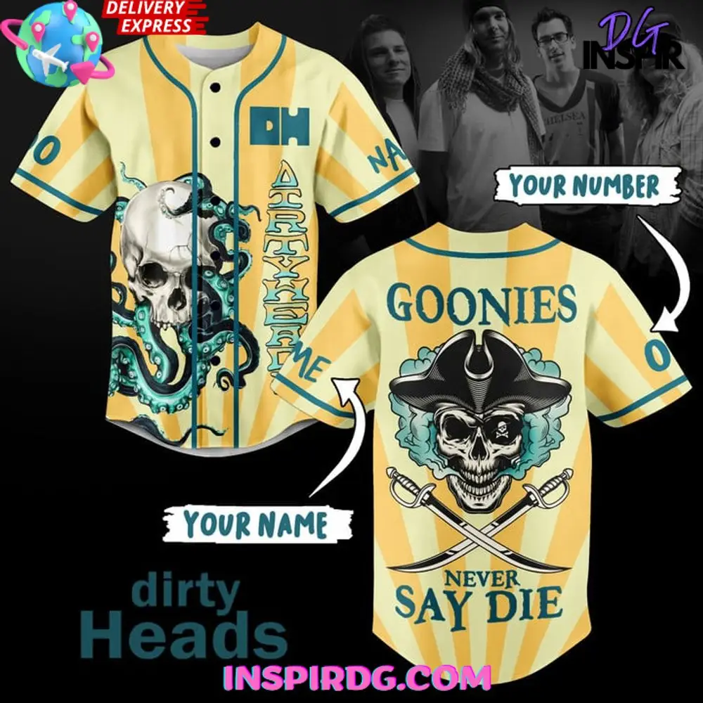 The Dirty Heads Pirates Baseball Jersey