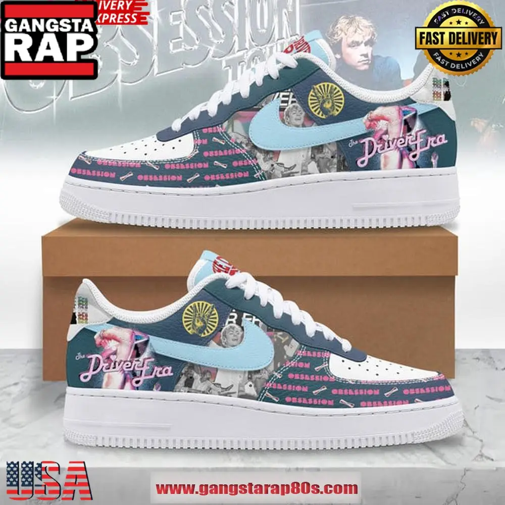 The Driver Era Limited Edition Air Force 1 Sneakers Shoes The Driver Era Limited Edition Air Force 1 Sneakers Shoes - Image 1