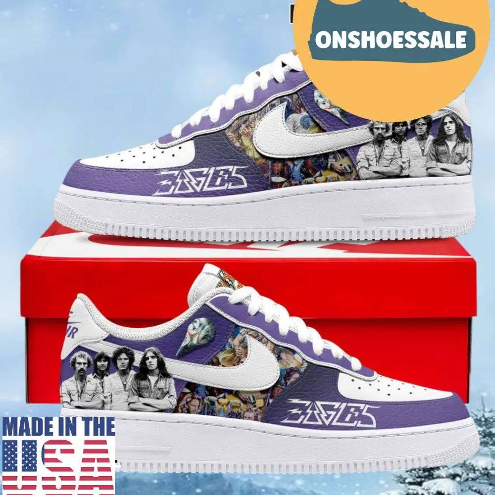 The Eagles Music Band AF1 Shoes, Gift For Fans - Best Gift Shoes