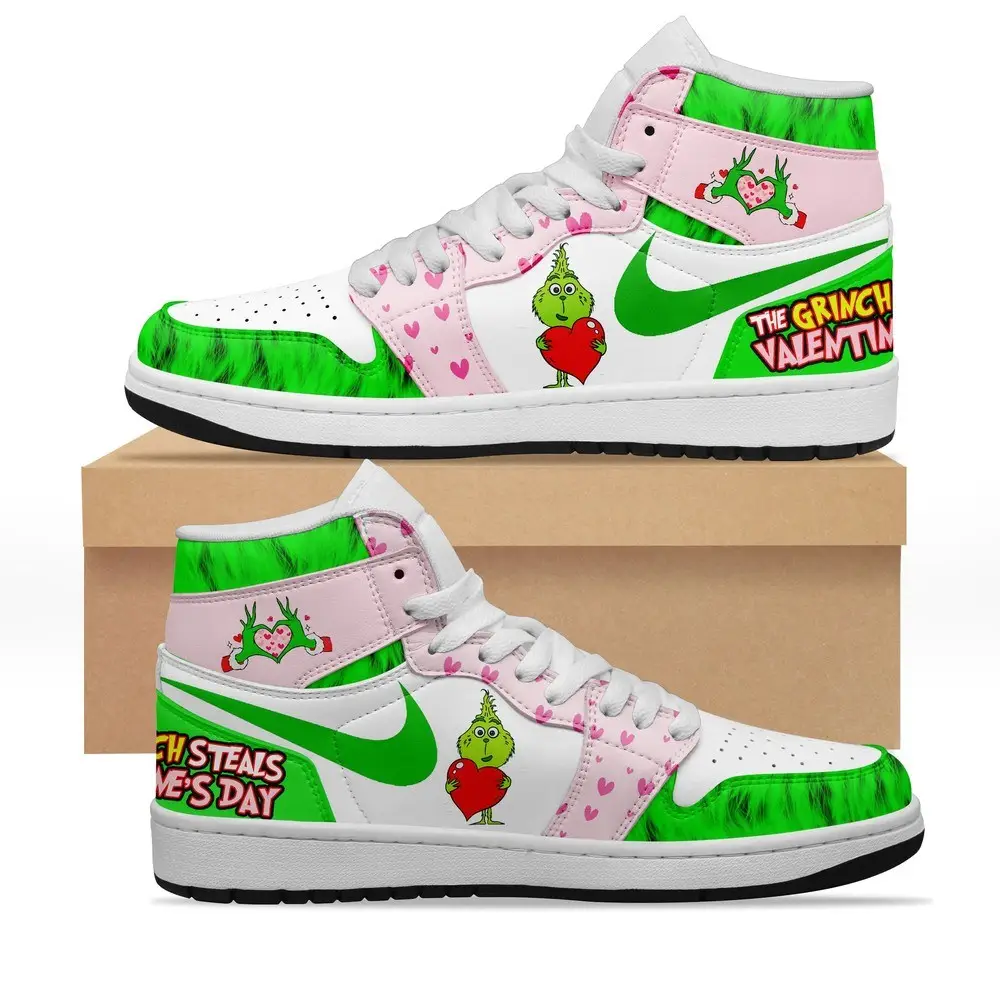 The Grinch AJ1 High Shoes