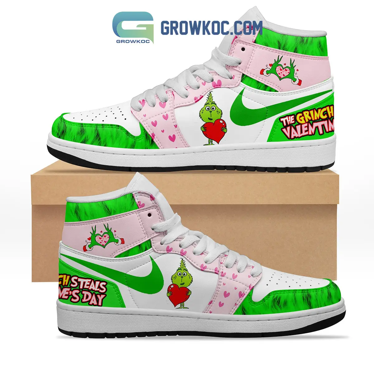 The Grinch Who Steals The Valentine's Day Air Jordan 1 Shoes Sneaker