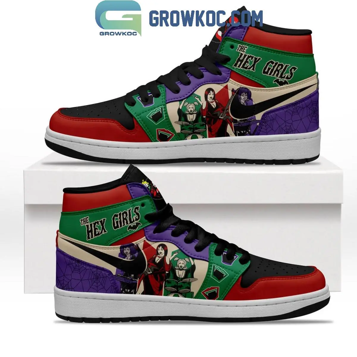 The Hex Girls I'm Gonna Put A Spell On You Air Jordan 1 Shoes