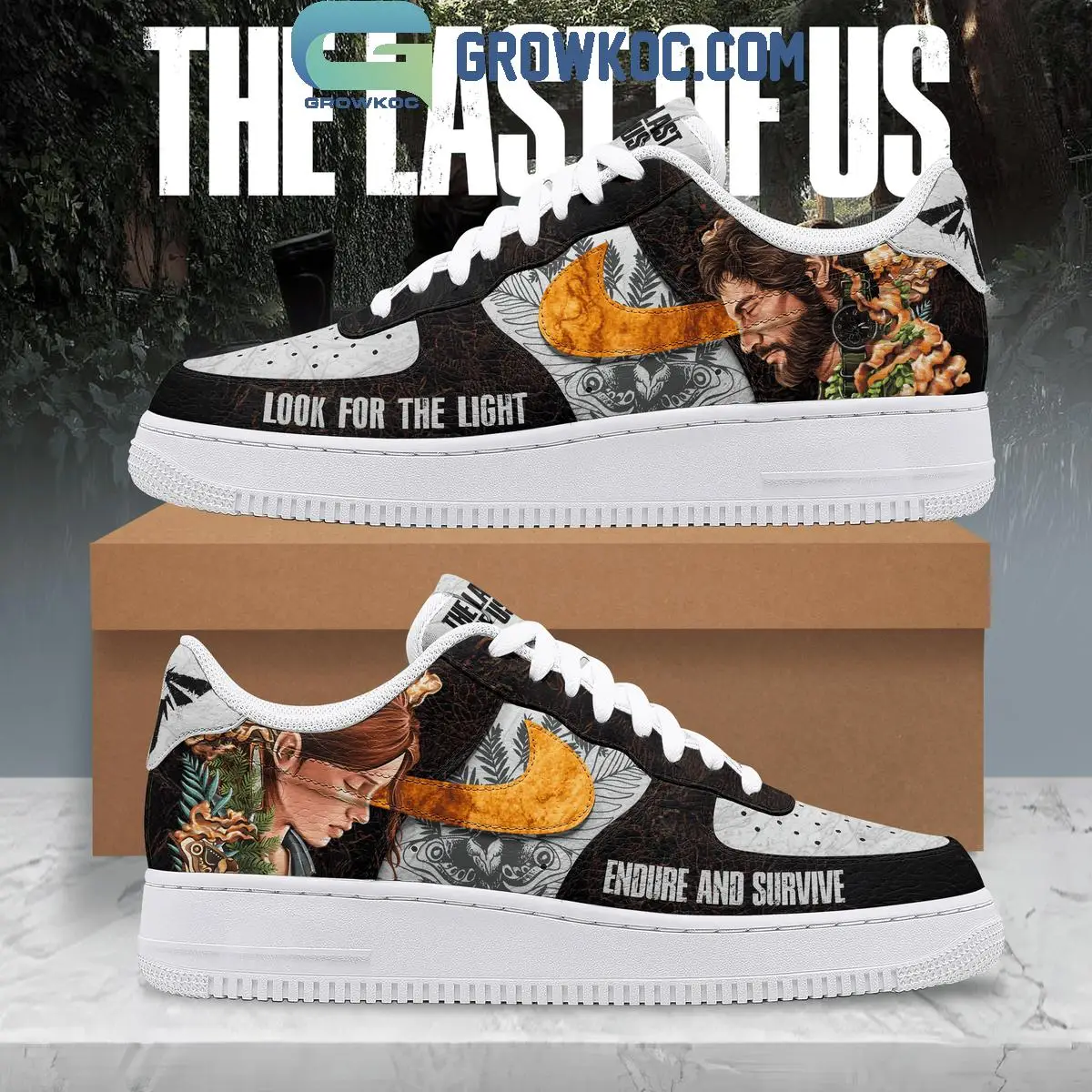 The Last Of Us Look For The Light Air Force 1 Shoes