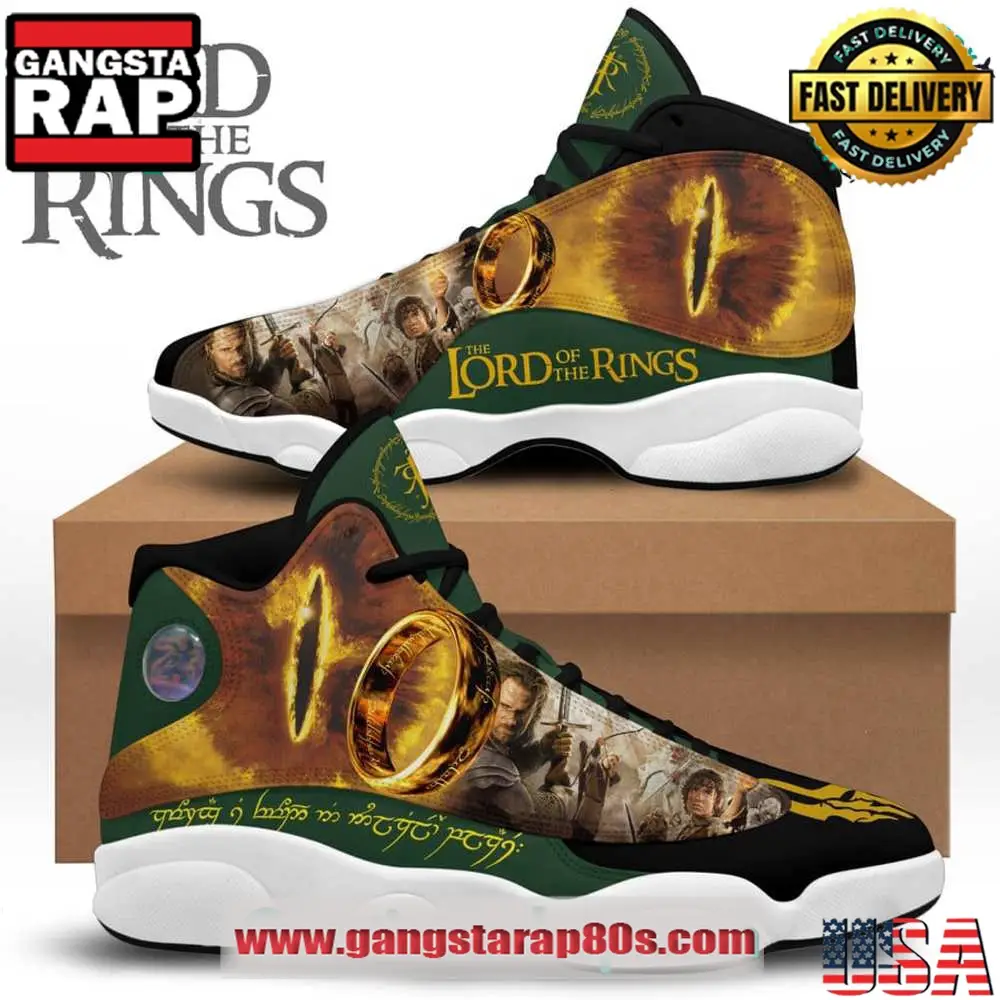 The Lord Of The Rings Air Jordan 13 Sneakers Shoess The Lord Of The Rings Air Jordan 13 Sneakers Shoess - Image 1