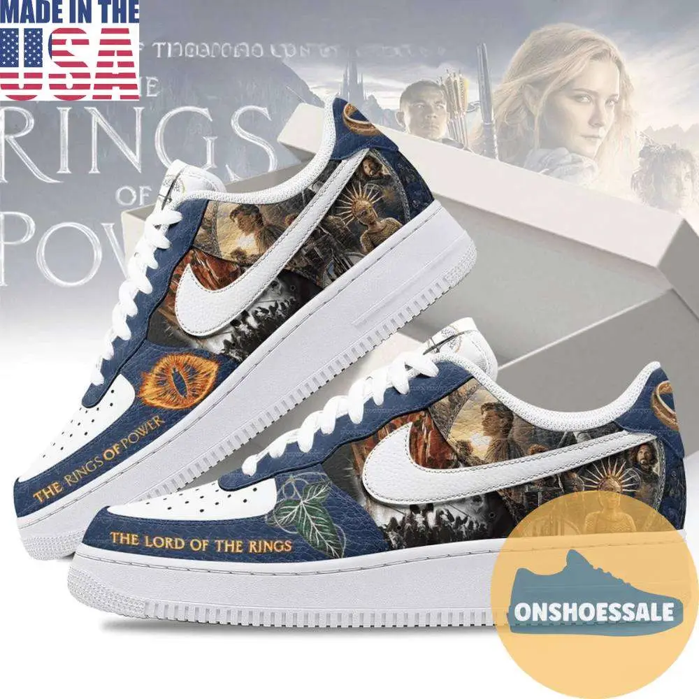 The Lord Of The Rings The Rings Of Power Air Force 1 Shoes, Gift For Fans - Best Gift Shoes