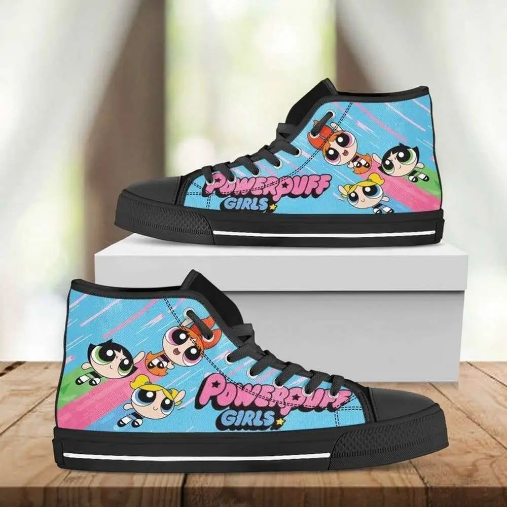 The Powerpuff Girls High Top Shoes