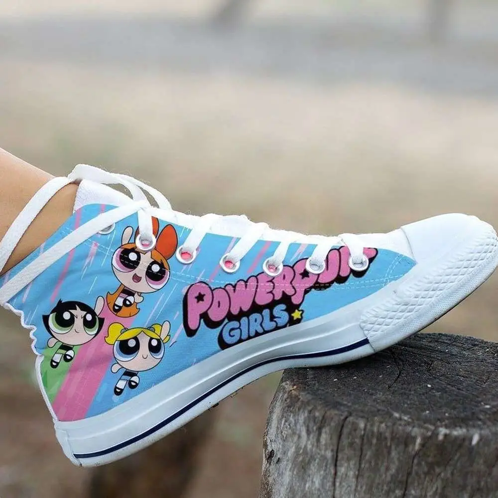 The Powerpuff Girls Superhero High Top Shoes