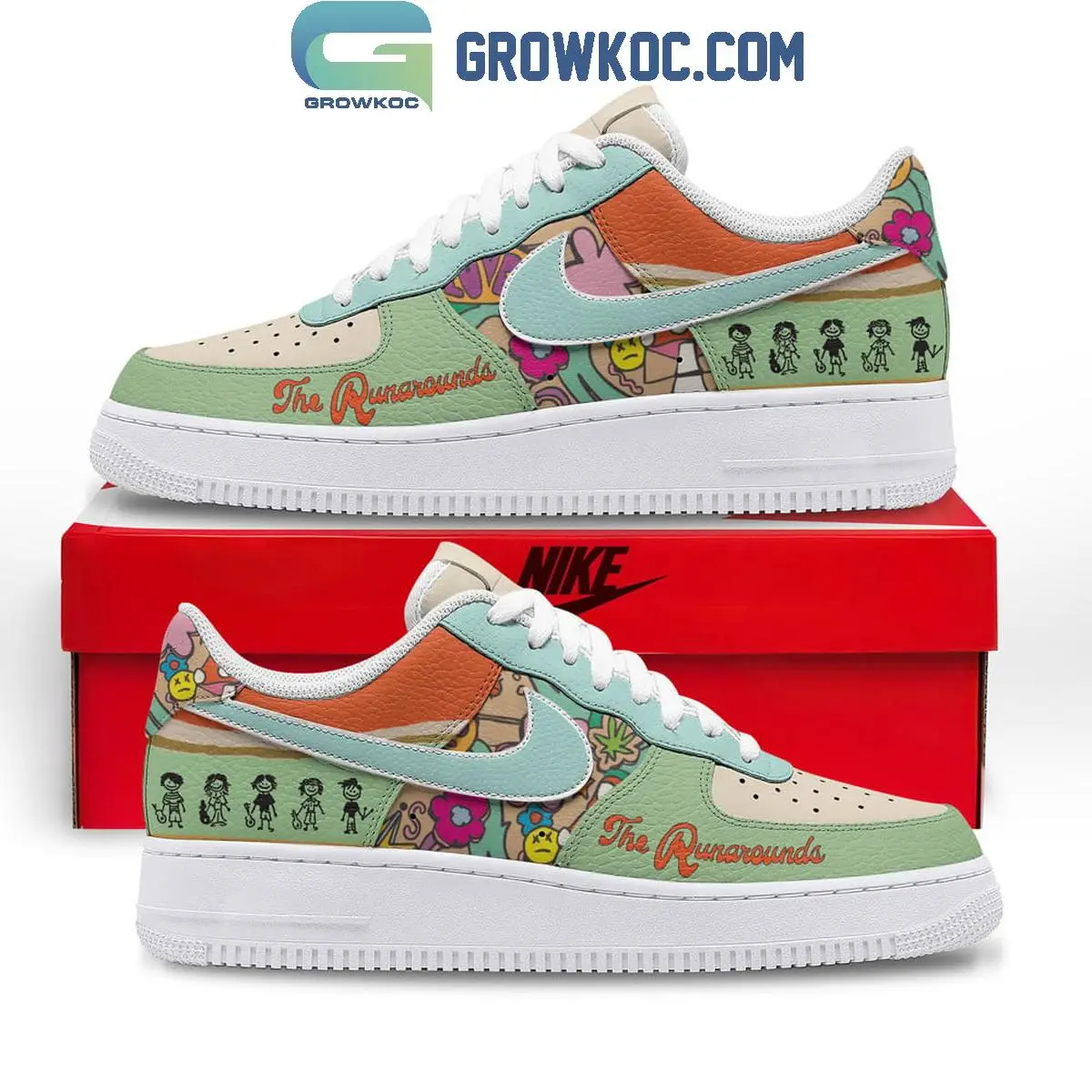 The Runarounds American Musical Teen Air Force 1 Shoes
