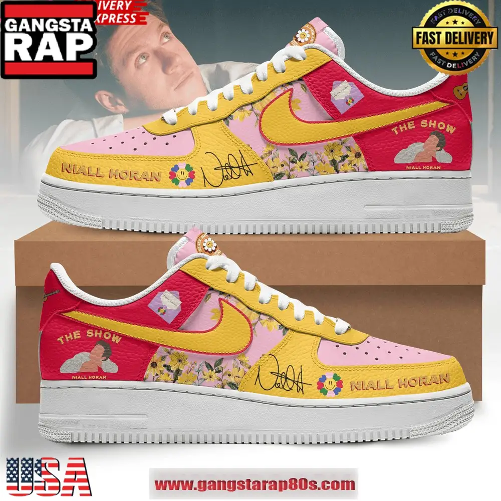 The Show Niall Horan Limited Editon Air Force 1 Sneakers Shoes