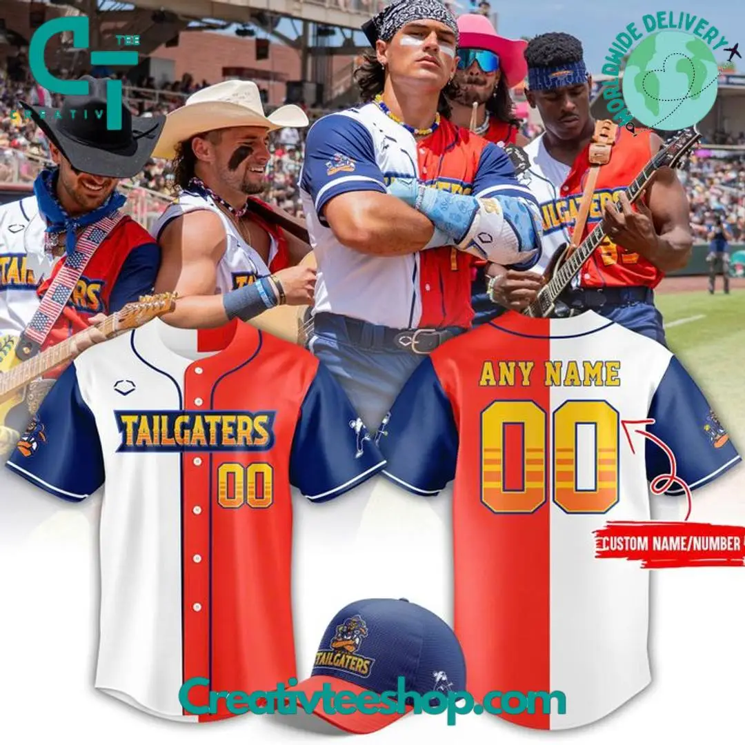 The Texas Tailgaters Special New 2025 Personalized Baseball Jersey