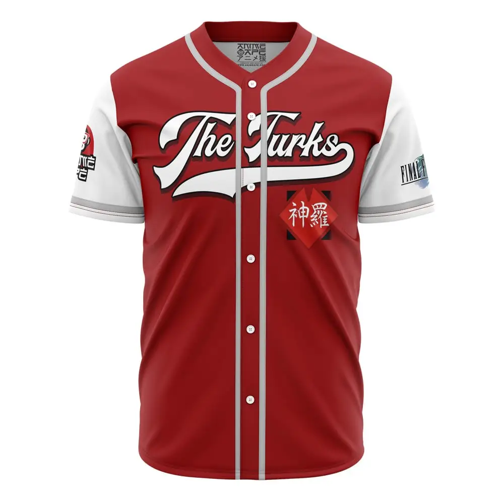 The Turks Final Fantasy Baseball Jersey