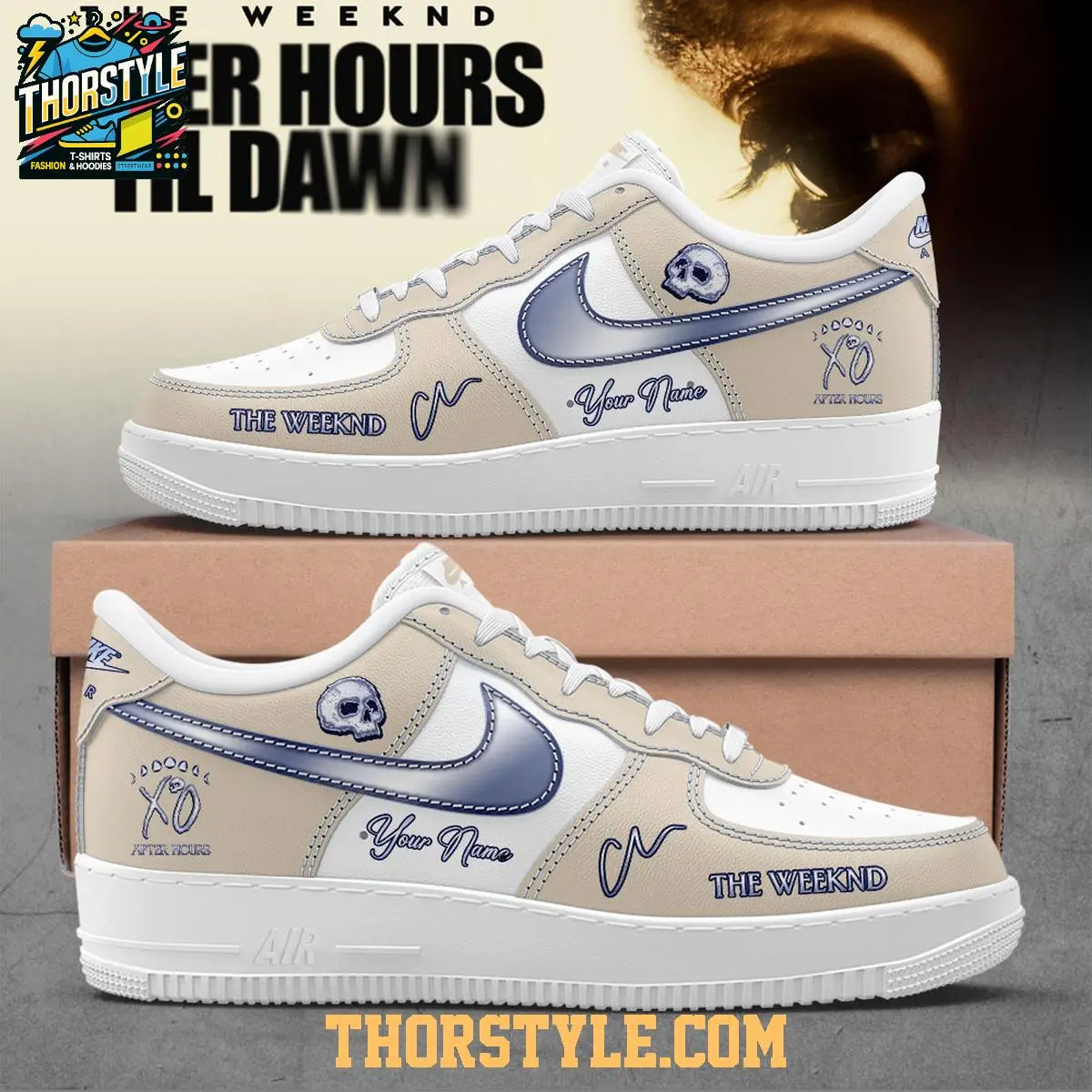 The Weeknd 2025 After Hours Til Dawn Tour Personalized Air Force 1 Shoes