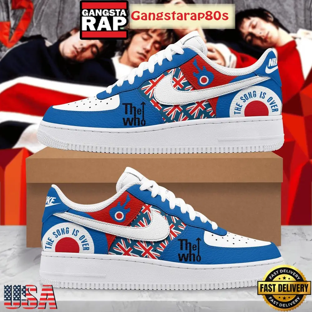 The Who The Song Is Over Special Edition Air Force 1 Shoes Running Sneakers