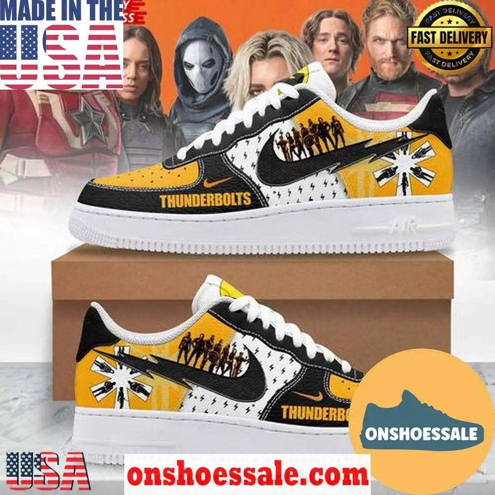 Thunderbolts Marvel Heroes Limited Edition Air Force 1 Sneakers Shoes, Gift For Fans - Best Gift Shoes