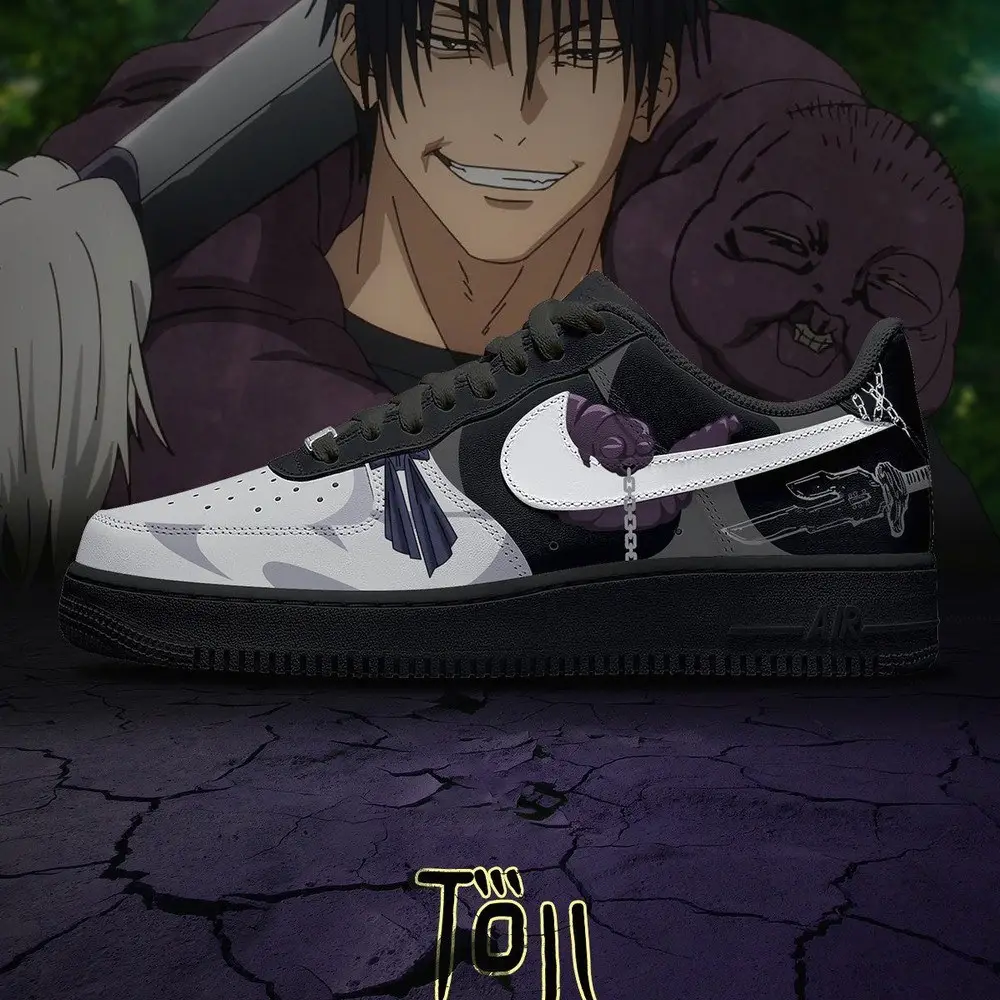 Toji Fushiguro Cursed Technique Jujutsu Kaisen Low Top Shoes