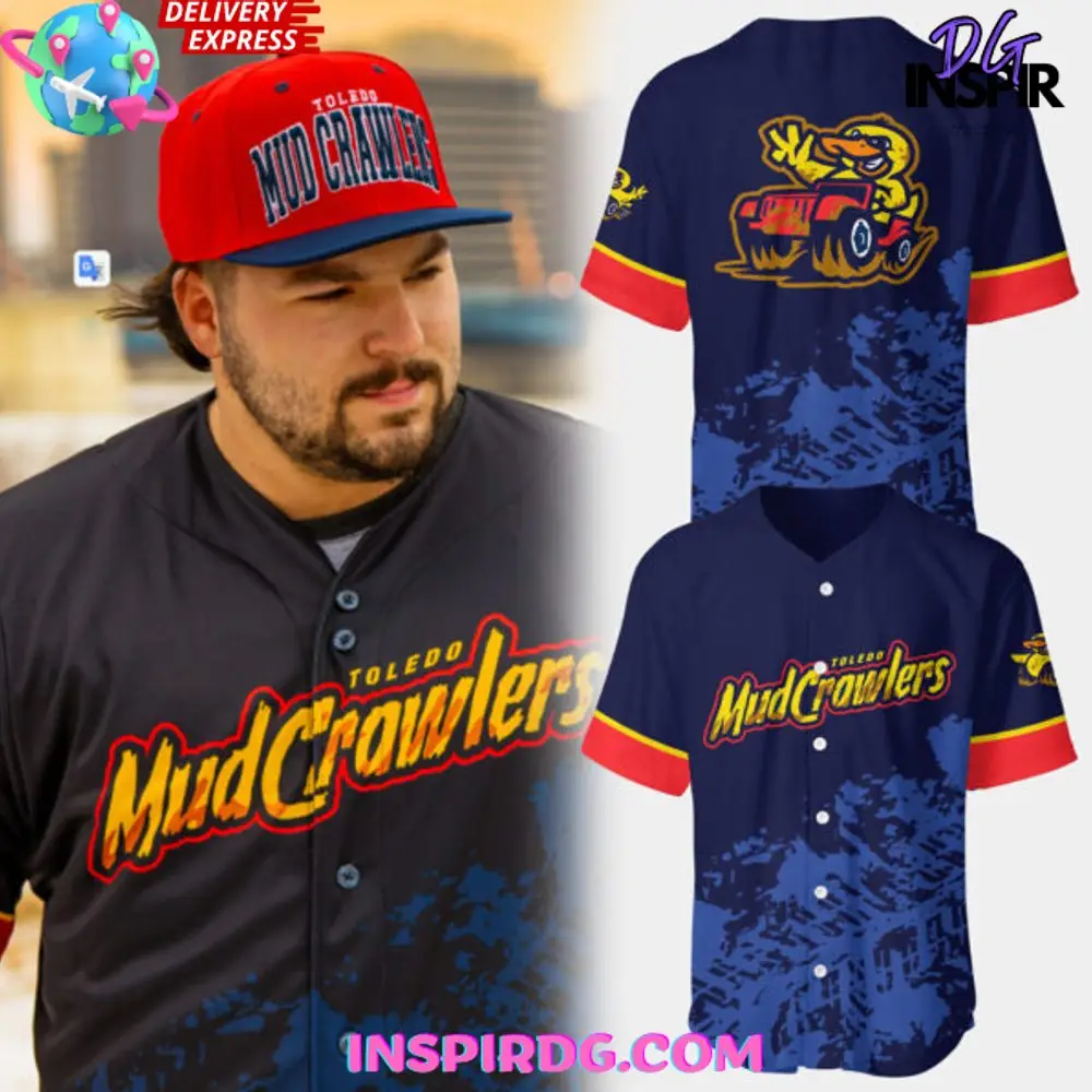 Toledo Mud Hens Crawlers 2025 Jersey Toledo Mud Hens Crawlers 2025 Jersey - Image 1