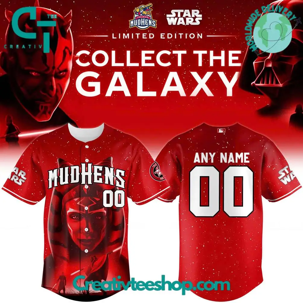 Toledo Mud Hens X Star Wars Baseball Jersey 2025