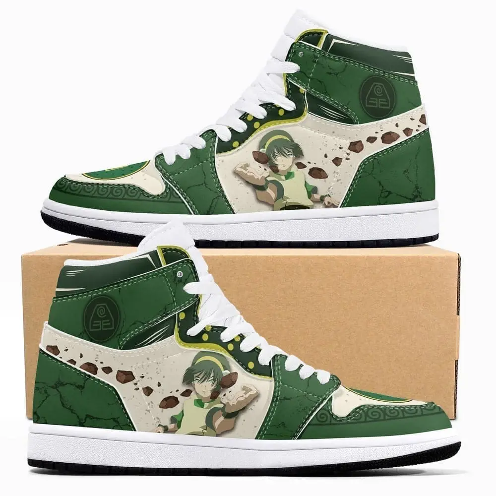 Toph Beifong Air Jordan 1 High Top Shoes