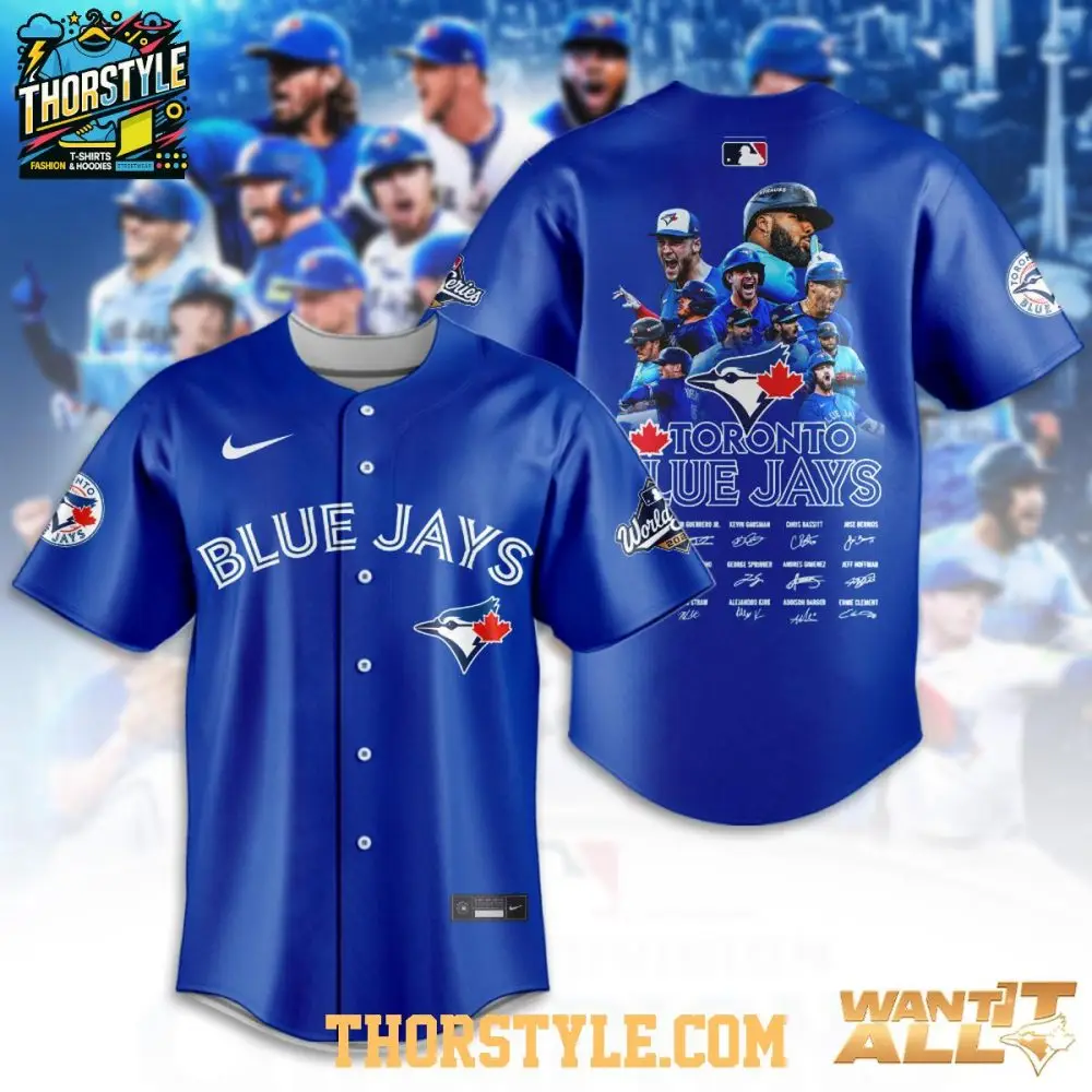 Toronto Blue Jays Underdog Team World Series 2025 Baseball Jersey Toronto Blue Jays Underdog Team World Series 2025 Baseball Jersey - Image 1