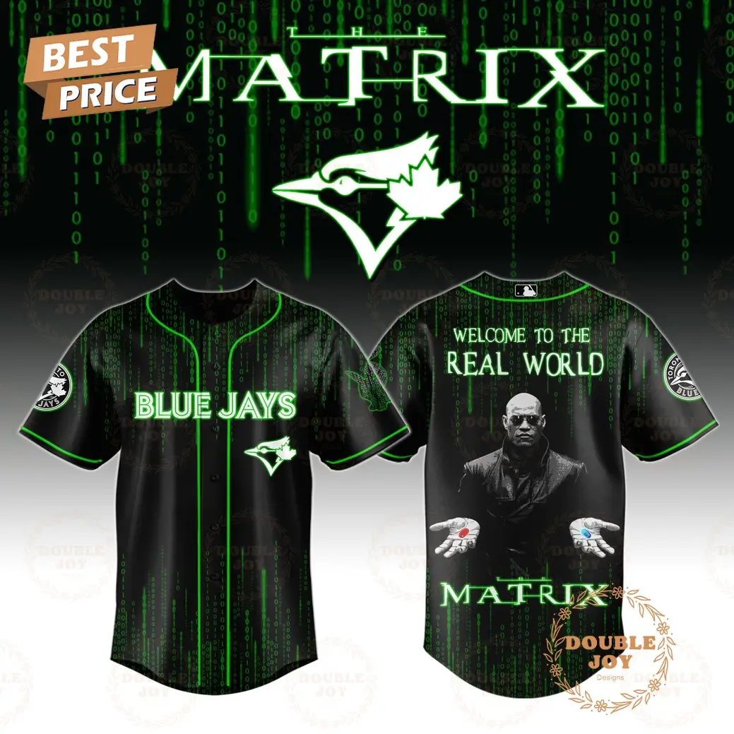 Toronto Blue Jays x Matrix "Welcome To The Real World" 2025 Special Edition Baseball Jersey