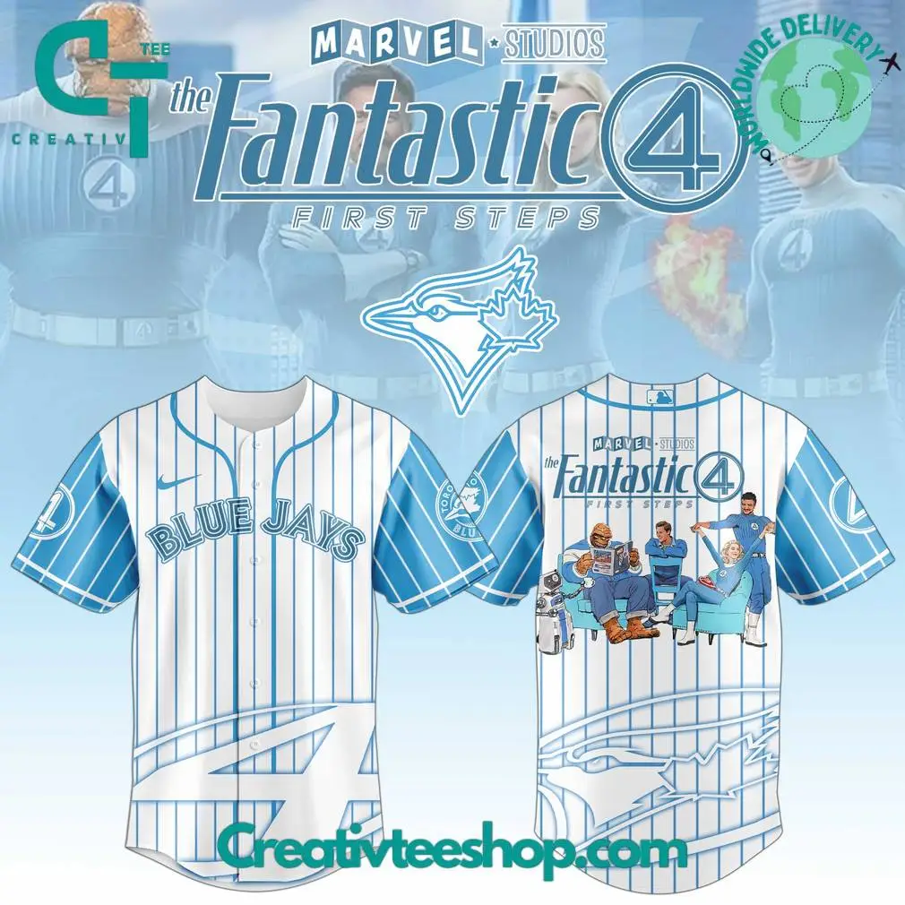 Toronto Blue Jays X The Fantastic Four Limited Edition Baseball Jersey