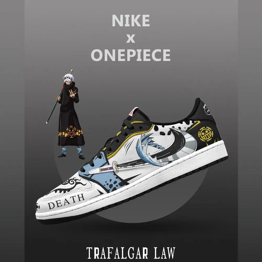 Trafalgar D. Water Law V.8 One Piece Limited Low Top Shoes