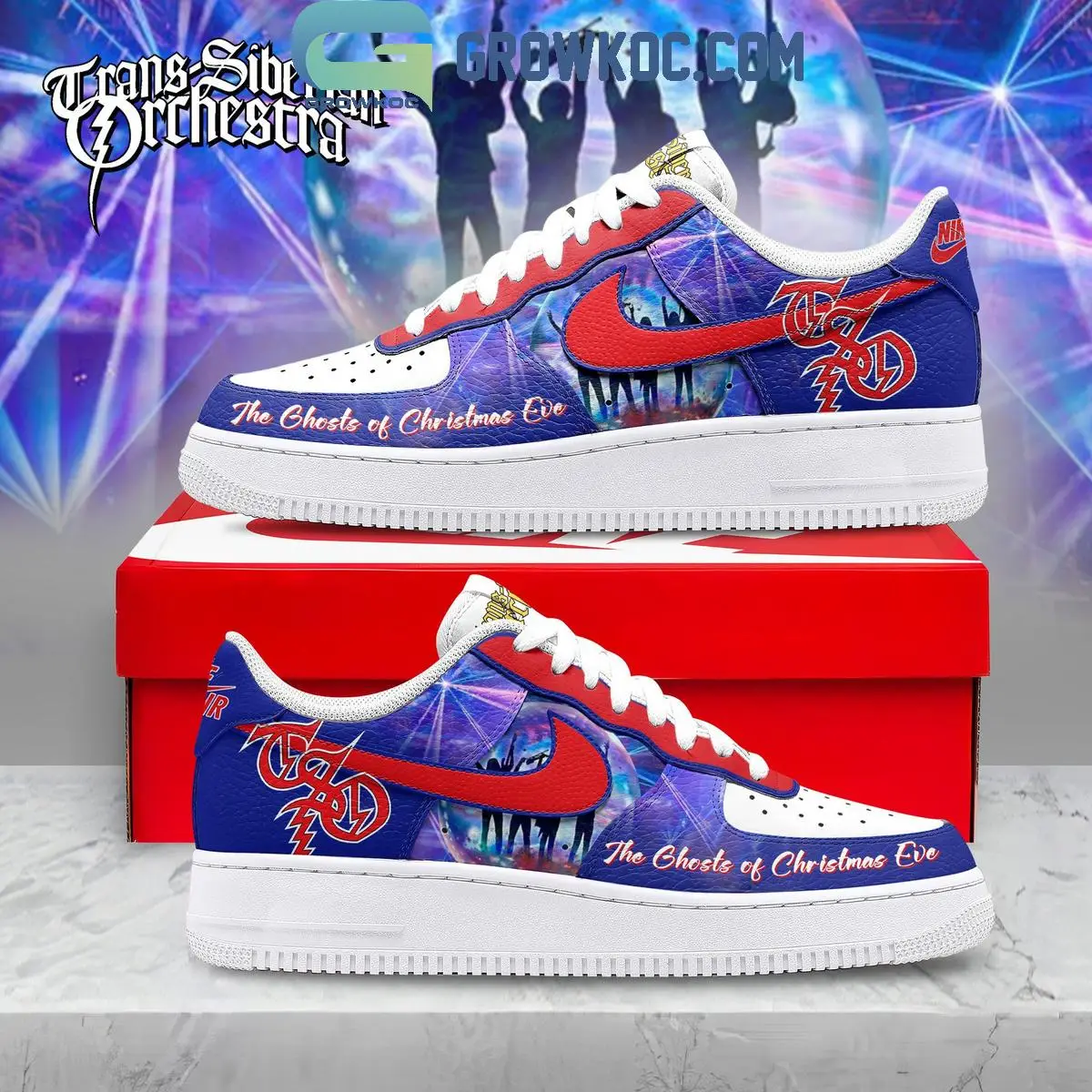 Trans-Siberian Orchestra The Ghosts Of Christmas Eve Air Force 1 Shoes