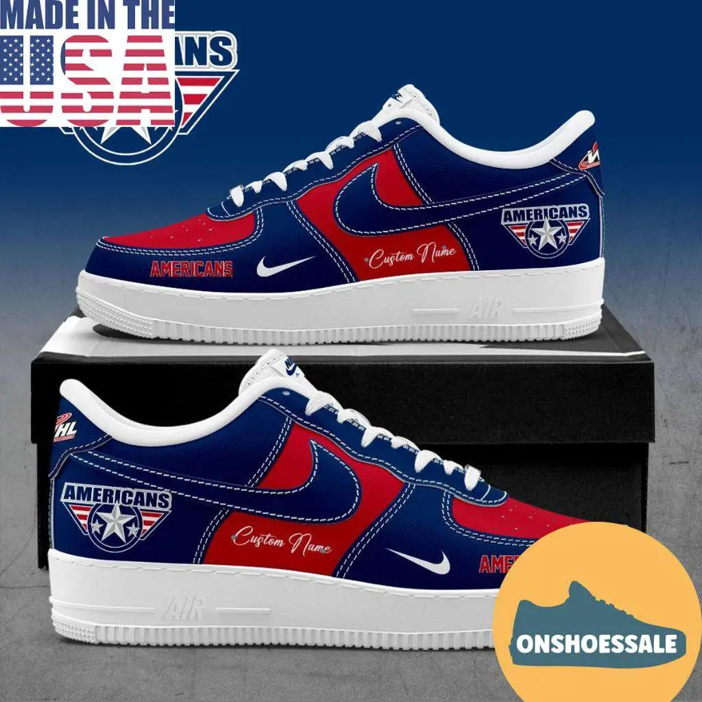 Tri-City Americans Hockey New Season 2026 Air Force 1 Shoes, Gifts for Fans - Best Gift Shoes