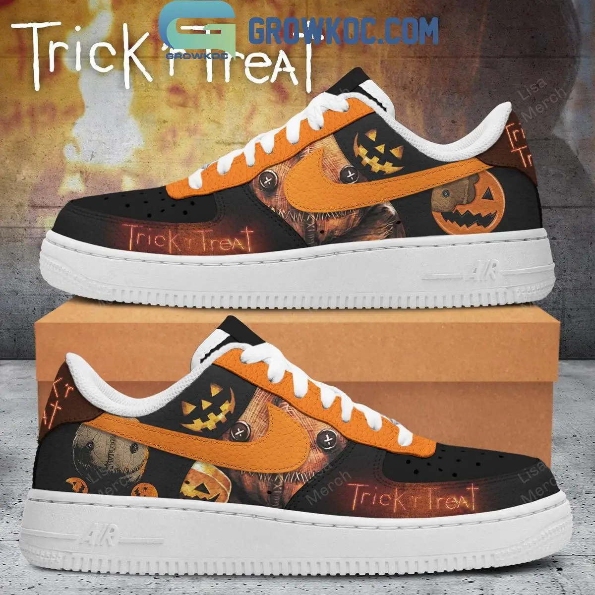 Trick 'r Treat Halloween Movie Air Force 1 Shoes