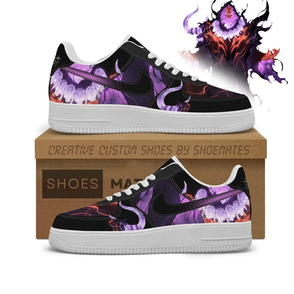 Tusk Solo Leveling Low Top AF1 Shoes Tusk Solo Leveling Low Top AF1 Shoes - Image 1