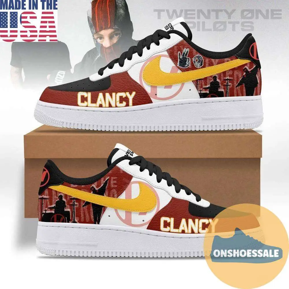Twenty One Pilots Clancy Air Force 1 Shoes, Gift For Fans - Best Gift Shoes