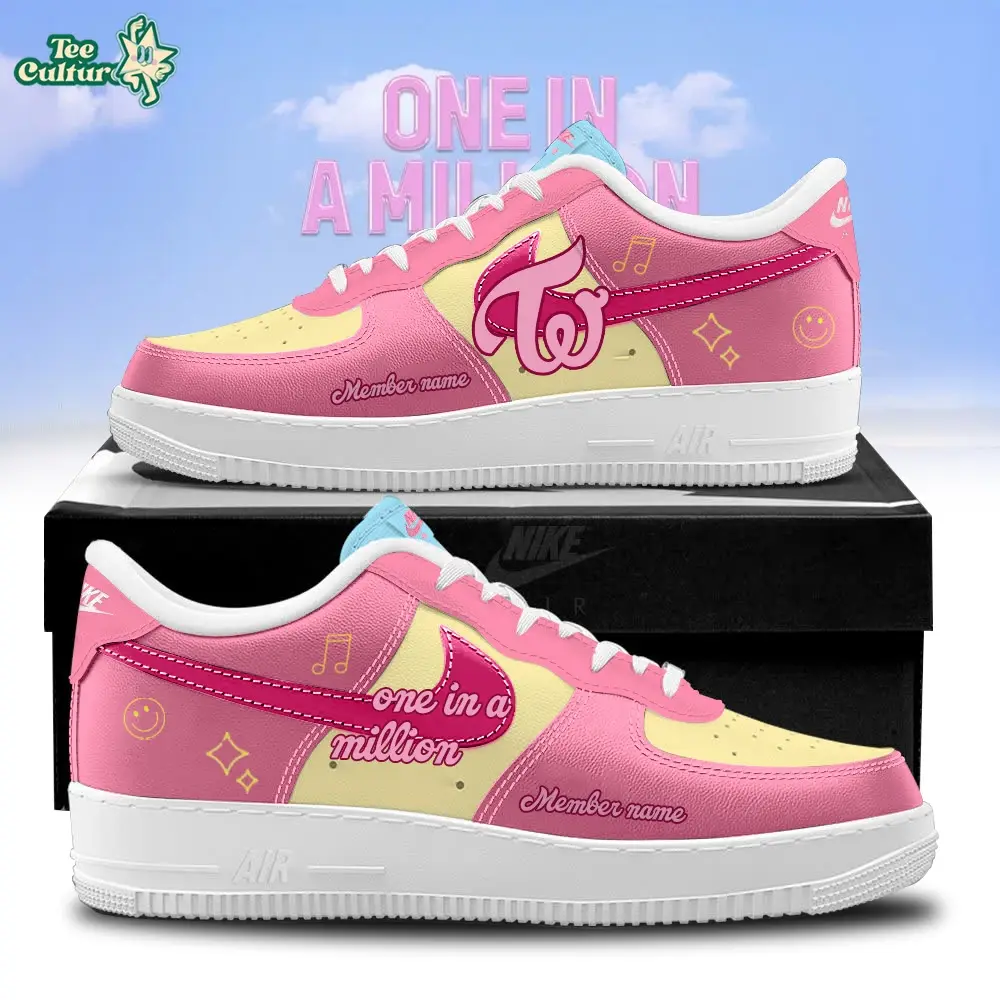 TWICE 10 Years Special Edition “Candy Pop” Pink AF1 Shoes