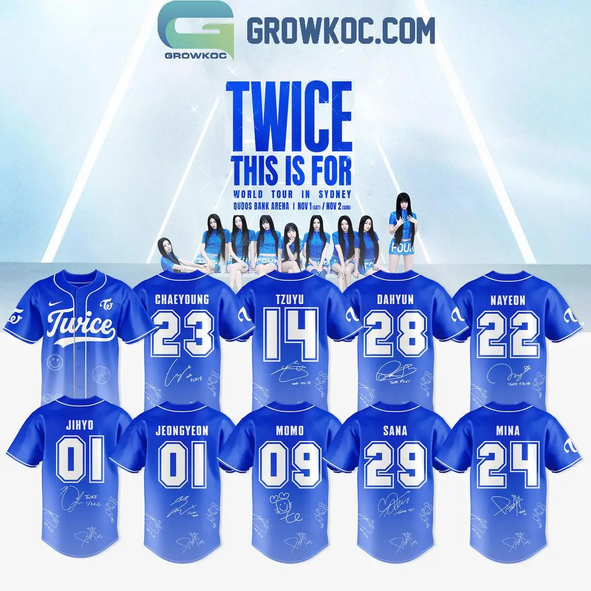 Twice This Is For World Tour 2025 Jersey