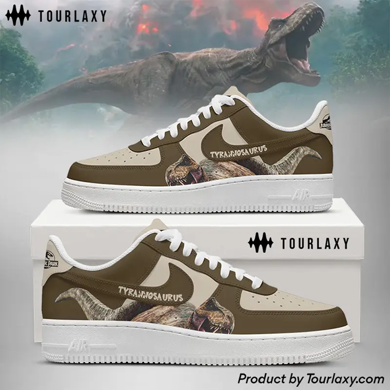 Tyrannosaurus Jurassic Park Air Force 1 Shoes 
