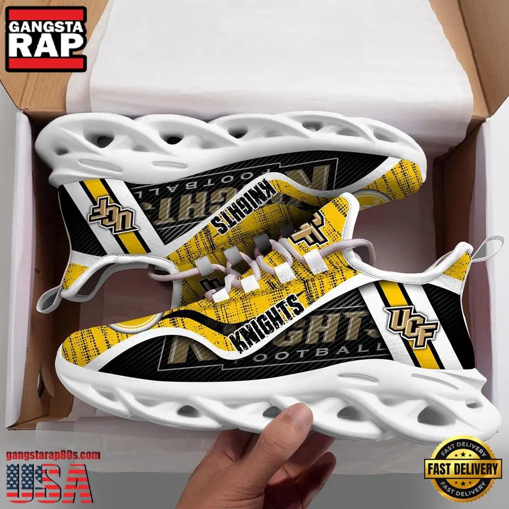 UCF Knights NCAA Clunky New Design Max Soul Shoes, Running Sneakers