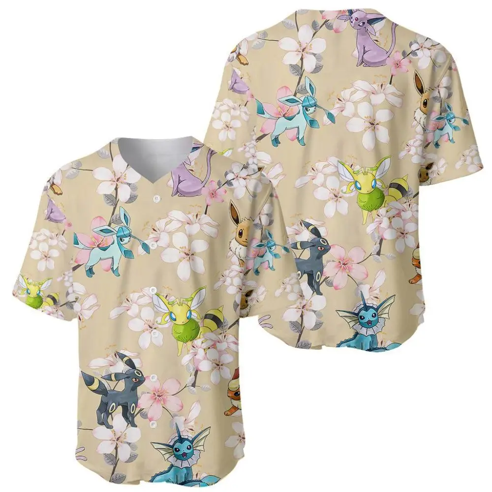 Unisex Floral Anime Character Shirt - Soft, Stylish, Perfect Gift For Fans! Unisex Floral Anime Character Shirt - Soft, Stylish, Perfect Gift For Fans! - Image 1