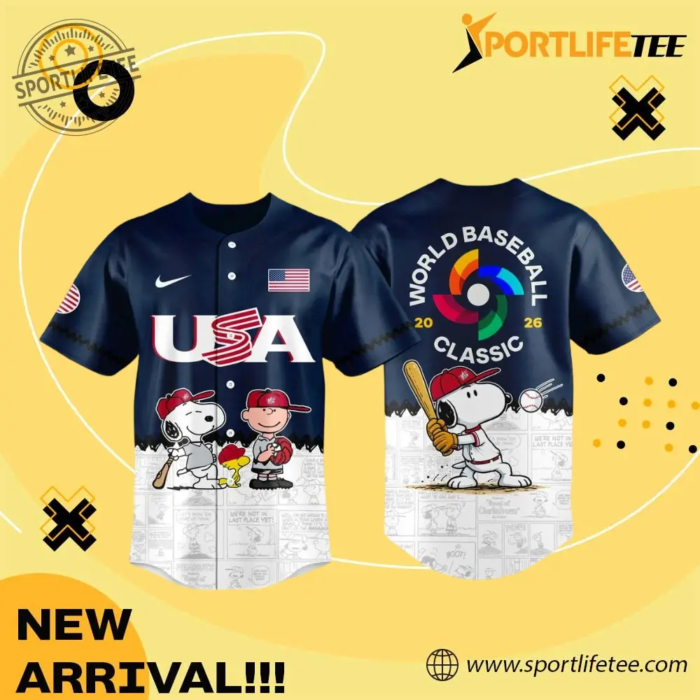 Usa Baseball X Peanut 2026 World Baseball Hockey Jersey