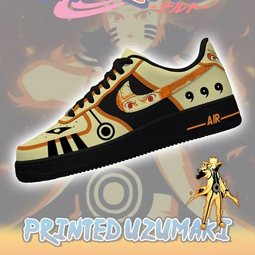 Uzumaki No.3 Naruto AF1 Shoes