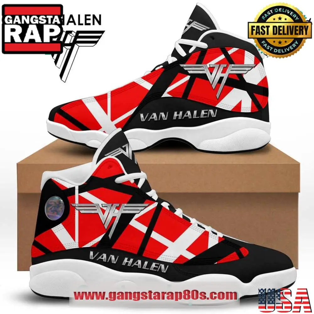 Van Halen Air Jordan 13 Sneakers Shoess Van Halen Air Jordan 13 Sneakers Shoess - Image 1