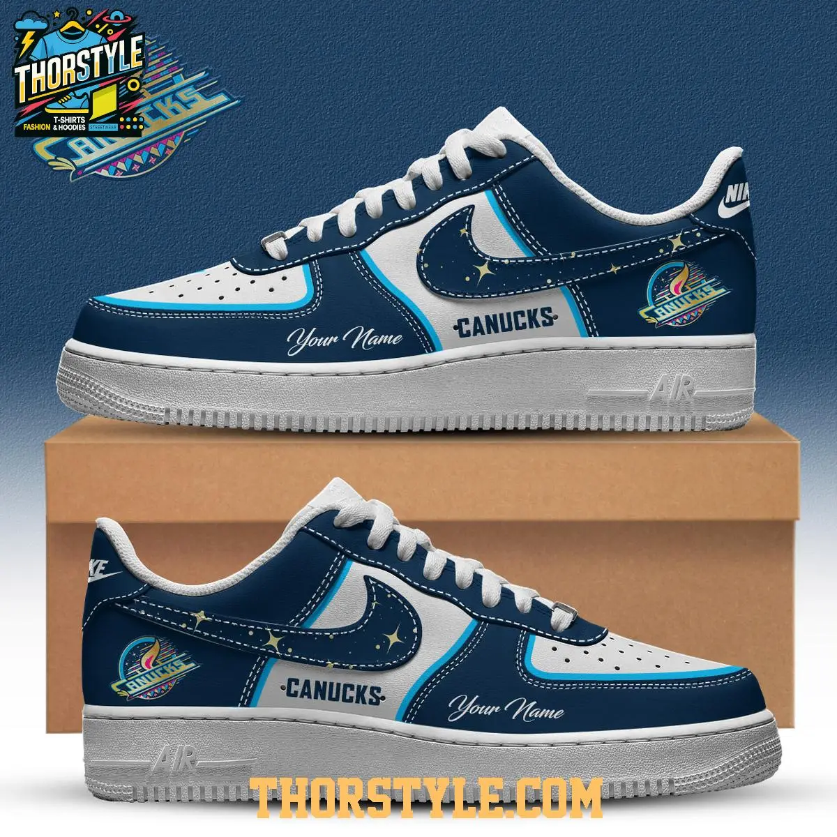 Vancouver Canucks Happy Diwali Skate 2025 Personalized Air Force 1 Shoes