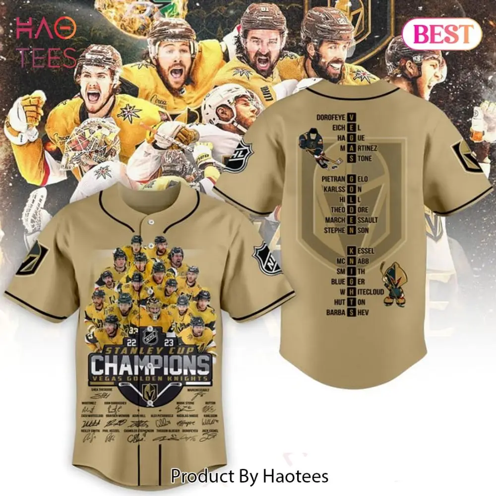 Vegas Golden Knights Stanley Cup Champions Jersey – Limited Edition Collectible
