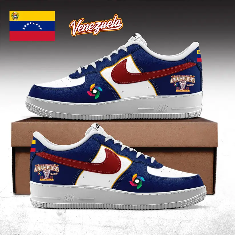 Venezuela 2026 World Baseball Classic Champions Limited Edition Air Force 1 Sneaker | IM62