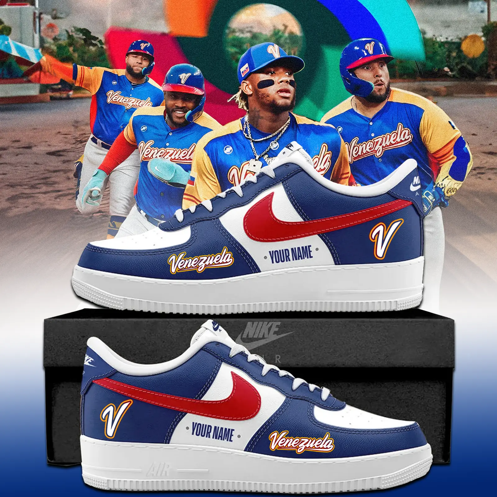Venezuela Baseball 2026 World Baseball Classic Air Force 1 | QH41