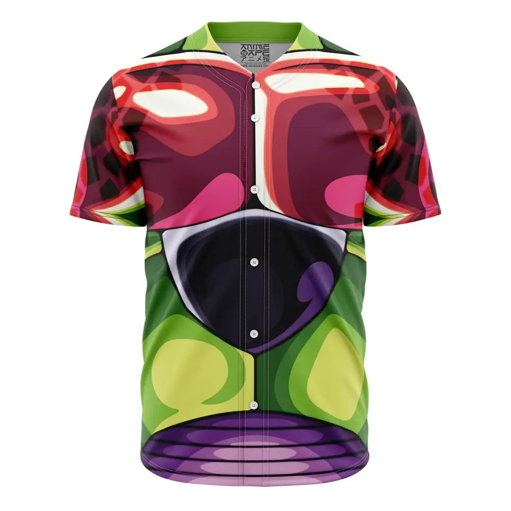 Vibrant Abstract Art Baseball Jersey – Unisex, Colorful Design, Perfect For Summer Fashion